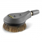 Rotating wash brush for < 800 l/h machines, natural bristles