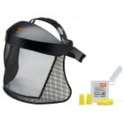 Face Protection With Nylon Mesh